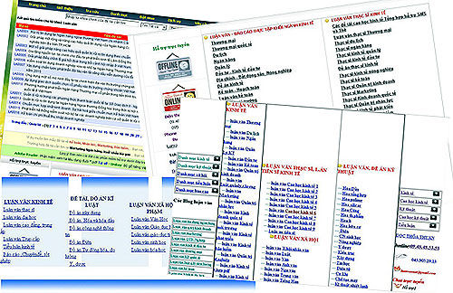 Rao bán luận văn tốt nghiệp tràn lan